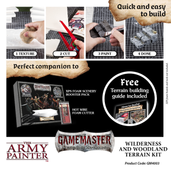 Army Painter Набор для работы с ландшафтом GameMaster Terrain Kit: Wilderness & Woodlands