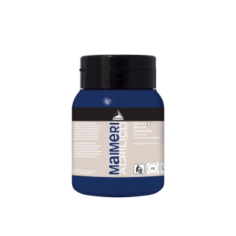 Краска акриловая Maimeri Acrilico Phthalo Blue (Голубая ФЦ), 500 мл