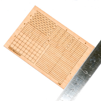 MiniWarPaint Паркет наборный Версальский квадрат, размер L