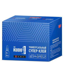 KUDO KBT-050 Универсальный цианоакрилатный суперклей, 20 г