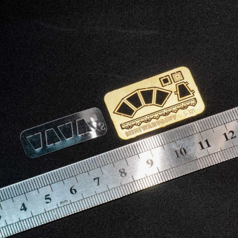 MiniWarPaint Столб фонарный "деревянный" 1 фонарь, размер XS (3 шт.)