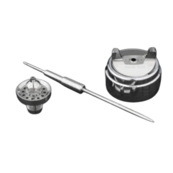 Ремкомплект для краскопульта DeVilbiss GTiPRO LITE: воздушная голова HV25, игла, сопло