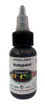Краска Pro-color Bodypaint, 30 мл, цвет черный