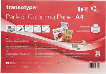 Copic Бумага Perfect Colouring А4 для маркеров, 10 листов, 250 г/м2