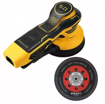 Schtaer SCH-03-125/150-5.0-K Шлифовальная ручная машинка 125 мм/150 мм, эксцентрик 5,0 мм, брелок