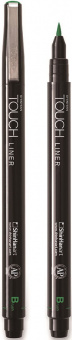 Ручка капиллярная TOUCH LINER Brush Green Deep (Зеленый насыщенный)