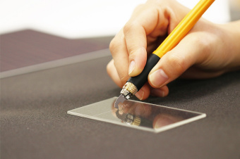 OLFA OL-AK-4 Нож перовой с профильными лезвиями, 6 мм