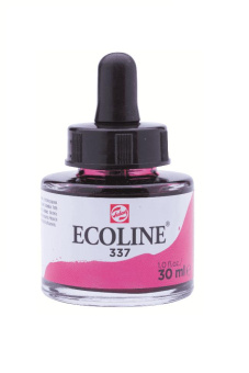 Акварель жидкая Ecoline банка 30 мл №337 Magenta (Маджента)