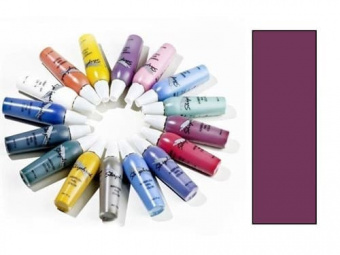 Краска водноакриловая Shiphrah Body Nail Art, 20 мл, цвет пурпурный