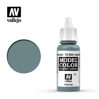 157. 70904 Краска Vallejo Model Color Blue Blue Pale (Насыщенный Сине-серый)