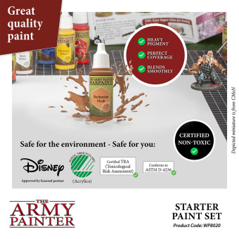 Набор красок Army Painter – Warpaints Starter Paint Set