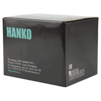 HANKO Шлифовальная губка односторонняя Single-Sided Sponge Pads White 114 x 140 x 5 мм Super Fine (Р320-500)