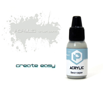 Краска Pacific88 - F141 Бело-серая (White-gray)