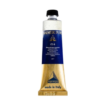Краска масляная Maimeri Puro Opaque Zinc White (Белила цинковые кроющие), 40 мл