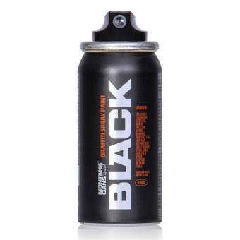 Аэрозольная краска Montana BLACK/ черный, 50 мл
