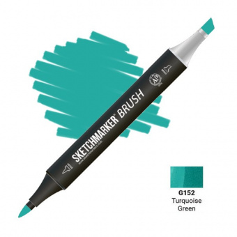 Маркер SKETCHMARKER Brush G152 Turquoise Green