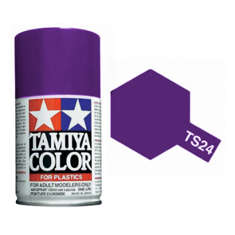 Краска Tamiya TS-24 Purple (Фиолетовый) 100 мл