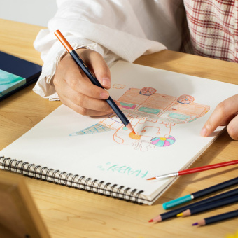 Finenolo Набор акварельных карандашей 36 шт. в металлическом пенале