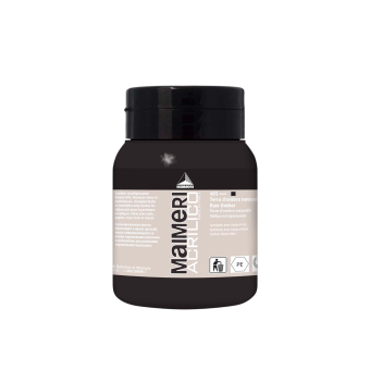 Краска акриловая Maimeri Acrilico Raw Umber (Земля умбры натуральная), 500 мл
