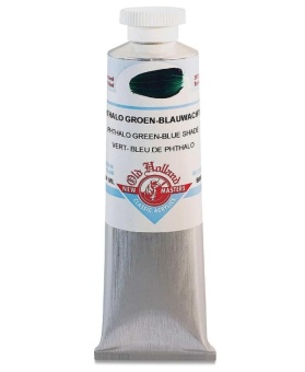 Краска акриловая Old Holland 695 Фтало сине-зеленый, 60 мл