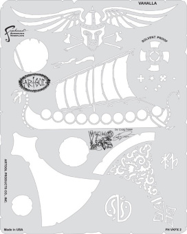 Трафарет Artool VIKING FX VAHALLA (FH VKFX 2)