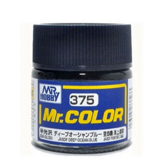 Mr. Hobby Краска 10 мл C375 JASDF Deep Ocean Blue