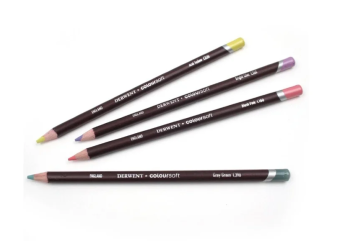 Derwent Набор цветных карандашей Coloursoft 36 шт. в металлическом пенале