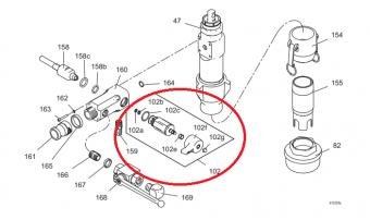 Graco 24B572 Клапан дренажный HTX2030