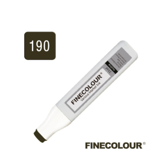Заправка Finecolour Refill Ink 190 угольный черный BL190