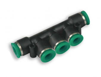 Vepa B270/2 Распределитель цанга 2 по 8 мм, 3 по 6 мм, в пластиковом корпусе