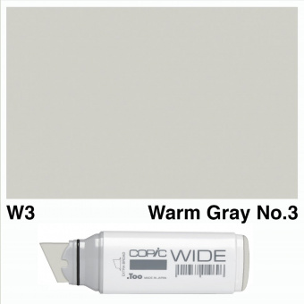 Маркер COPIC Wide W3 Warm Gray