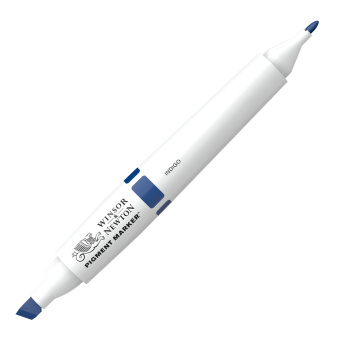 Маркер Winsor & Newton Pigment Indigo (индиго)