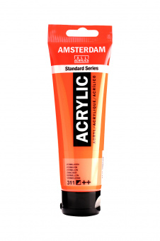 Краска акриловая Amsterdam туба 120 мл №311 Vermilion