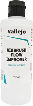 Vallejo Airbrush Flow Improver Жидкость для улучшения текучести краски, 200 мл
