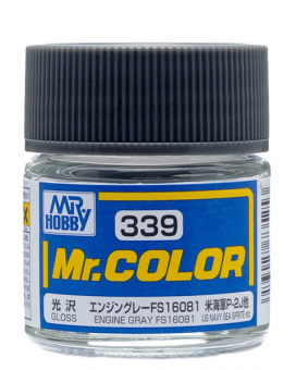 Mr. Hobby Краска 10 мл C339 ENGINE GRAY FS16081
