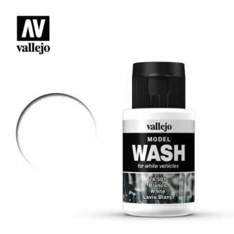 76501 Тонировки Vallejo Model Wash White (Белая)