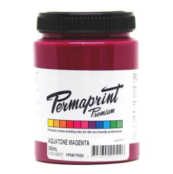 Краска акриловая Permaprint Premium для шелкографической печати 300 мл, цвет маджента
