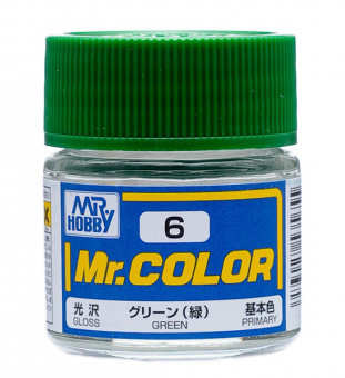 Mr. Hobby Краска 10 мл C6 GREEN