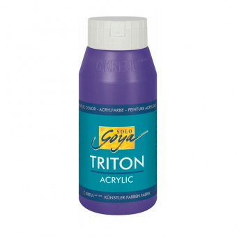 Краска акриловая Solo Goya Triton 750 мл, фиолетовый