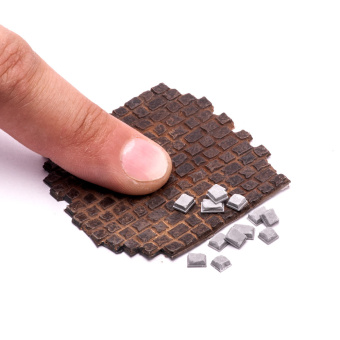 MiniWarPaint Молд средневековая брусчатка, размер M