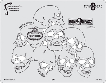 Трафарет Artool Черепа (FH BH 3)