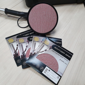 Schtaer Grip Mesh Абразивный круг 225 мм, Р240, на сетчатой основе, 5 шт. в наборе