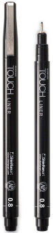 Ручка капиллярная TOUCH LINER 0.8 мм Black (Черный)