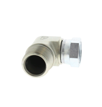 Graco 107409 Уголок 90° с шарнирной гайкой 3/4” NPT (A) - 1” NPS (I), ST, 280 бар