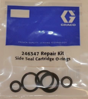 Graco 246347 Комплект уплотнительных колец бокового уплотнения Fusion AP (6 шт.)