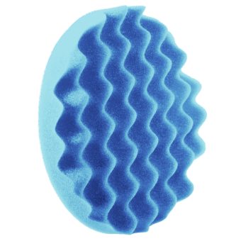 HANKO PD15025BP Рифленый поролоновый полировальник средней жесткости, 150 x 25 мм