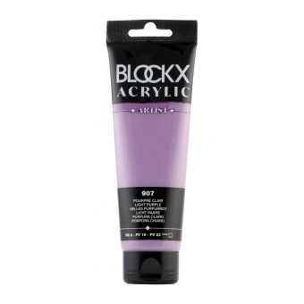Пурпурный светлый, краска акриловая Blockx Artist, 250 мл