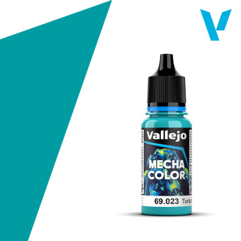 69023 Краска Vallеjo Mecha Color Turquoise (Бирюзовый)
