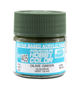 Mr. Hobby Краска 10 мл H405 OLIVE GREEN