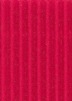 Clairefontaine Картон цветной гофрированный средний, 300 г/м, 50х70 см, красный